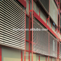 Aluminum louver shutter